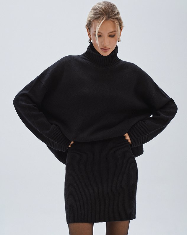 
                    Юбка из шерсти и кашемира
                  