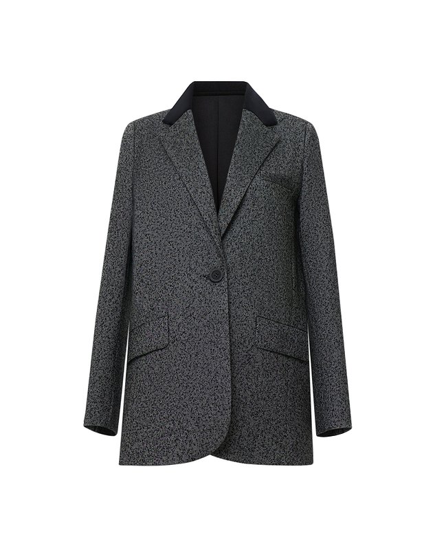 
                    Блейзер oversize меланж
                  