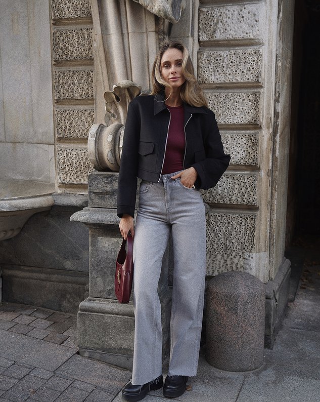 
                    Jacket made of coat fabric 41
                  